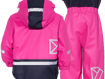 Vihmariiete komplekt Didriksons Boardman Kids Set roosa