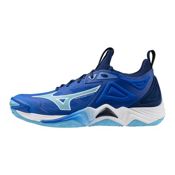 Võrkpallijalatsid Mizuno WAVE MOMENTUM 3 tumesinine/valge