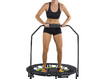 Batuut Tunturi 4-folding Fitness Trampoline must/roheline