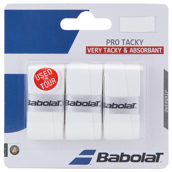 Reketigrip Babolat Pro Tacky x3 valge