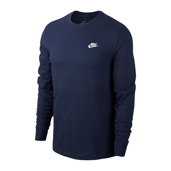 Nike meeste treeningsärk NSW CLUB TEE-LS tumesinine