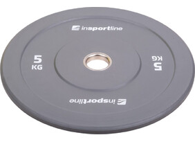 Raskusketas inSPORTline Bumper Plate Go 50 mm 5 kg hall