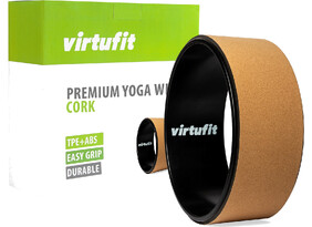 Joogarõngas VirtuFit Premium Cork Yoga Wheel - 33 cm