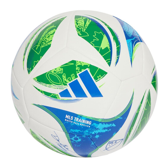 Jalgpall adidas MLS 25 Training Ball valge/roheline