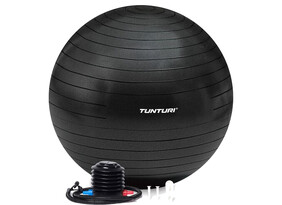 Võimlemispall Tunturi Anti Burst Gymball 65 cm must