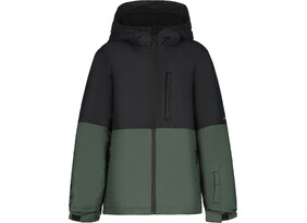 Laste jope Icepeak Latimer JR must/tumeroheline