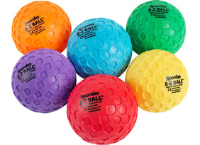  Pallid pehmed E-Z Spordas 10 cm 6 tk komplektis