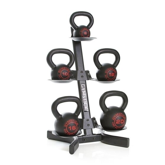 Topispallide ja sangpommide riiul Gymstick Rack for Medicine Balls and Kettlebells