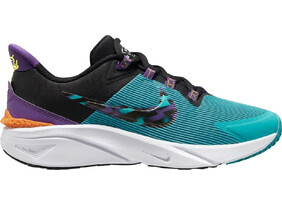 Laste jooksujalatsid Nike Star Runner 4NN (GS) roheline/must/lilla