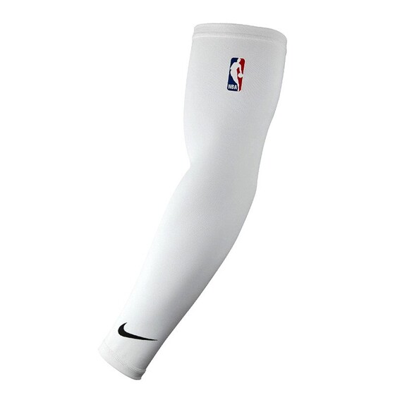 Kompressioonvarrukas Nike NBA Pro Elite Basketball Sleeve valge