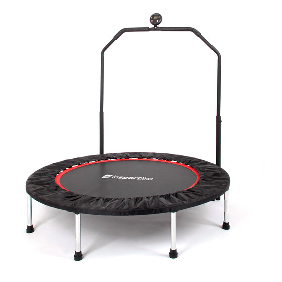 Batuut Jumping Fitness Trampoline with Handlebar inSPORTline PROFI Digital 140 cm