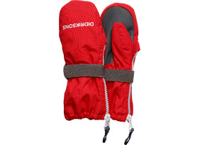 Laste kindad Didriksons Biggles Zip Mitten punane