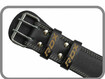 Tõstevöö RDX Belt 4" must/kuldne
