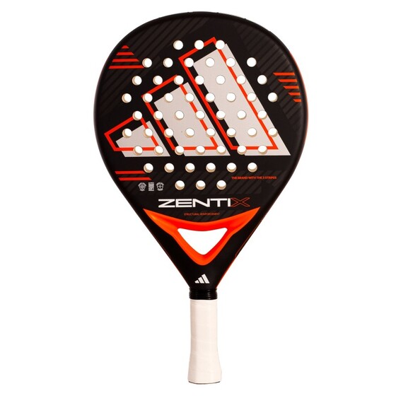 Padelireket adidas Zentix Pro must/oranž