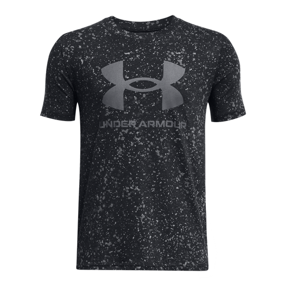 Treeningsärk Under Armour UA SPORSTYLE LOGO AOP SS must