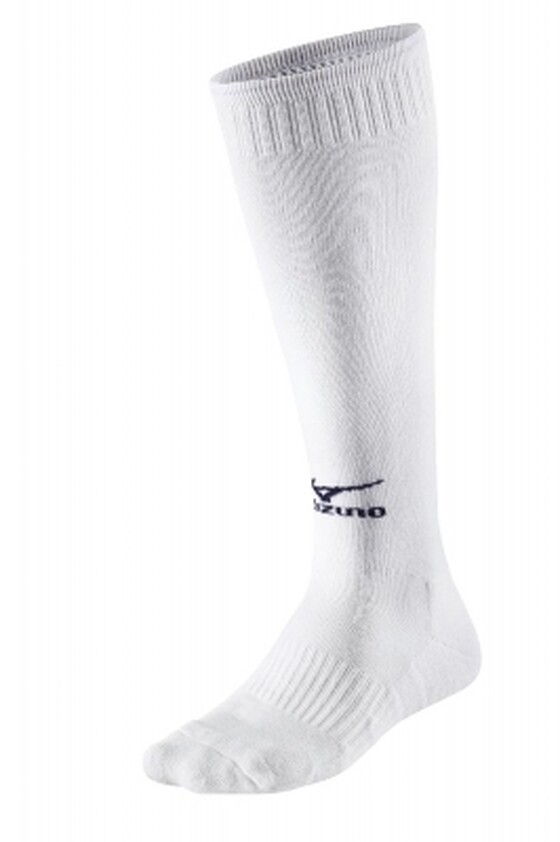 Võrkpallisokid Mizuno Comfort Volley Socks Long valge