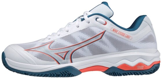 Tennisejalatsid Mizuno WAVE EXCEED LIGHT CC valge/punane/sinine