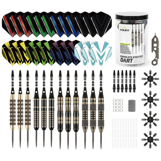Nooled Court Complete Starter Darts Set