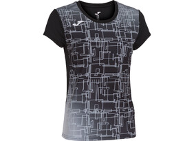 Naiste treeningsärk Joma SHIRT SHORT SLEEVE WOMAN ELITE VIII tumehall