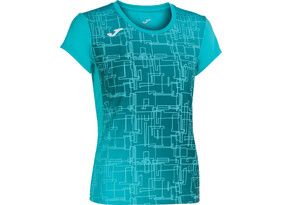 Naiste treeningsärk Joma SHIRT SHORT SLEEVE WOMAN ELITE VIII roheline