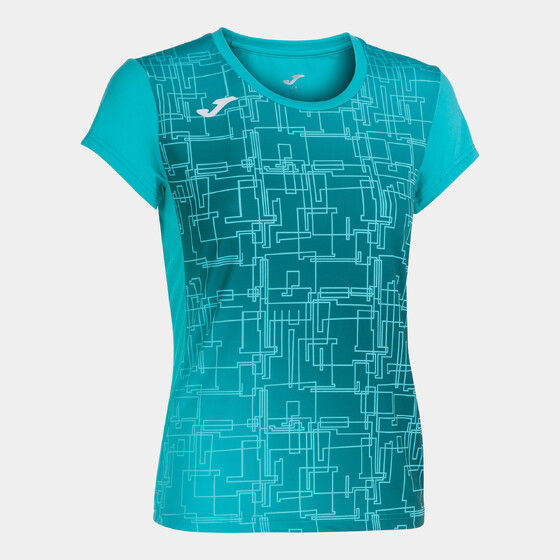 Treeningsärk Joma SHIRT SHORT SLEEVE WOMAN ELITE VIII roheline