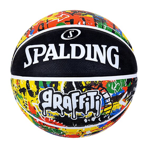 Korvpall Spalding Graffity roheline/kollane suurus 5
