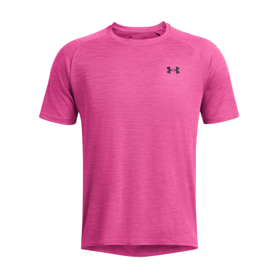 Treeningsärk Under Armour UA Tech Textured SS roosa