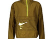 Treeningjakk Nike Womens SWOOSH RUN PO Jacket tumeroheline