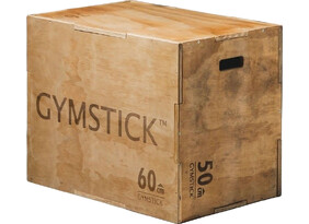 Puidust hüppekast Gymstick Plyo Box 76X60X50 cm