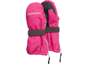 Laste kindad Didriksons Biggles Zip Mitten roosa