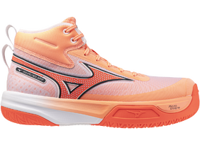 Meeste Võrkpallijalatsid Mizuno NEO JUMP MID oranž/valge
