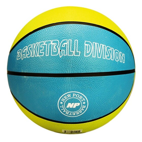 Korvpall Avento BASKETBALL PRINT suurus 7 sinine/kollane