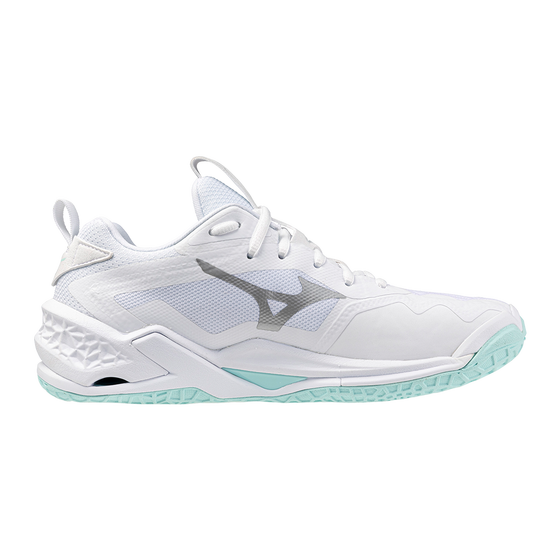 Käsipallijalatsid Mizuno WAVE STEALTH NEO 2(W) valge/helesinine