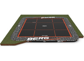Batuut Berg Sports Ultim Pro Bouncer FlatGround 5x5m
