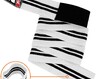 Põlvesidemed RDX Gym Knee Wraps valge