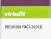 Joogablokk VirtuFit Premium Yoga Block lilla