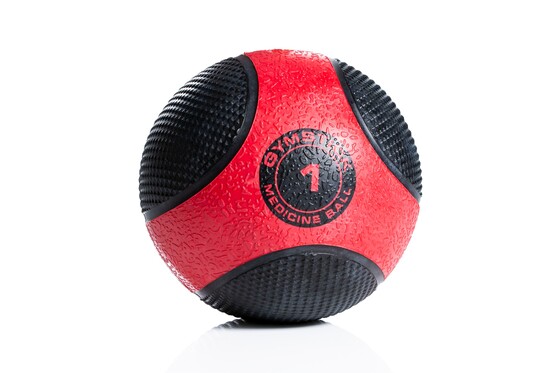 Raskuspall Medicine Ball 1 kg Gymstick, põrkav