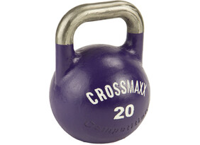 Võistlus sangpomm Crossmaxx Competition Kettlebell 20 kg lilla