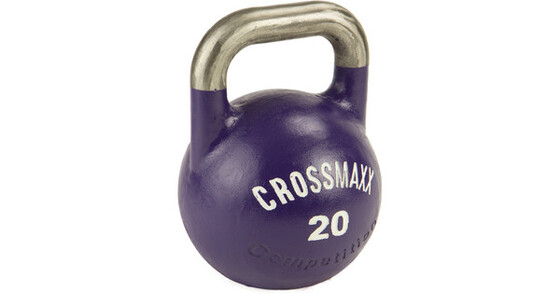 Võistlus sangpomm Crossmaxx Competition Kettlebell 20 kg lilla