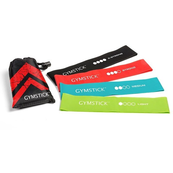 Venituskummide komplekt Gymstick Mini Band Set 4 tükki