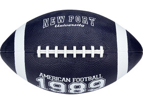 Ameerika jalgpall New Port Large sinine/valge