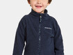 Fliispusa Didriksons Monte Kid's Full-Zip tumesinine