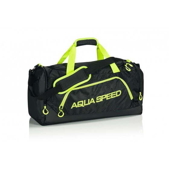 Spordikott Aqua-Speed must/kollane suurus L