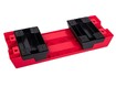 Stepipink Stepipink Aerobic Step Platform inSPORTline Absater Evo punane/must