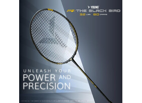 Sulgpallireket YOUNG  Racket The Black Bird