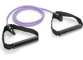 Käepidemetega ekspanderkumm Gymstick tugev lilla