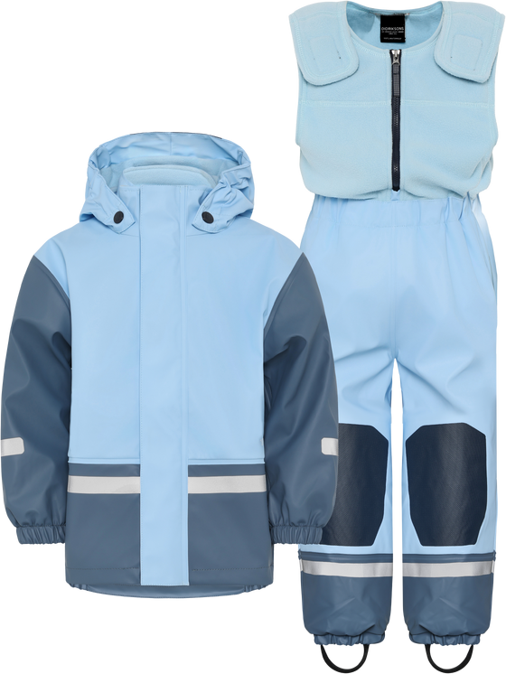 Vihmariiete komplekt Didriksons Boardman Kids Set 12 helesinine