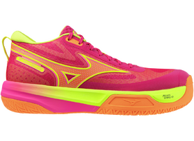 Meeste Võrkpallijalatsid Mizuno NEO JUMP roosa/kollane