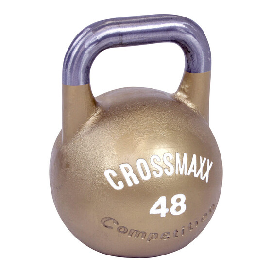 Võistlus sangpomm Crossmaxx Competition Kettlebell 48 kg kuldne