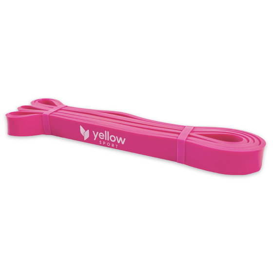Tõmbekumm Yellow Sport Power Band kerge/roosa